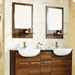 Shades Bathroom Furniture walnut gloss Senesi